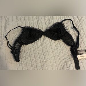 Victoria’s Secret Black Sheer Lace Bra